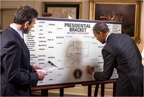 President Obama Bracket - effective business storytelling 